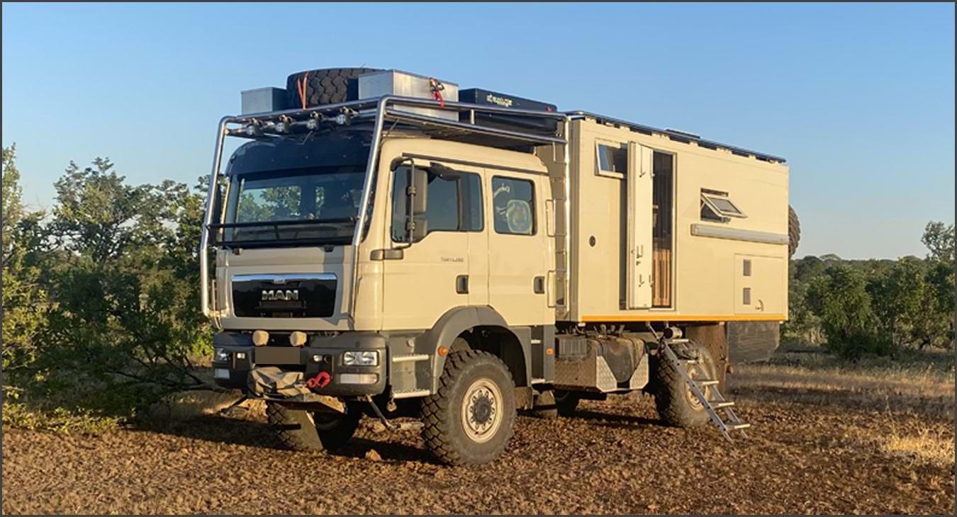 MAN TGM Dubbel Cabine Expeditie Truck